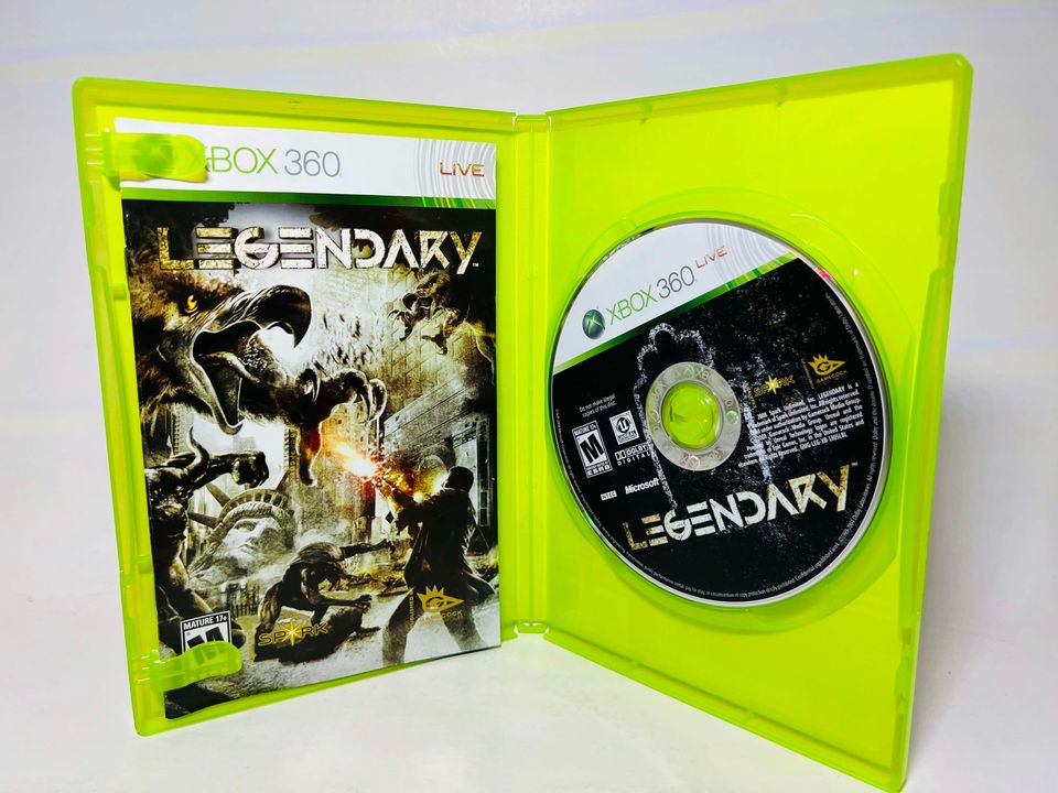 LEGENDARY XBOX 360 X360 - jeux video game-x