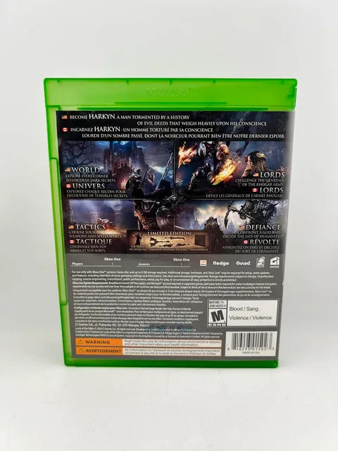 Lords of the Fallen Limited Edition Xbox One XONE
