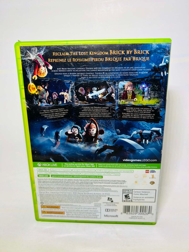 LEGO THE HOBBIT XBOX 360 X360 - jeux video game-x