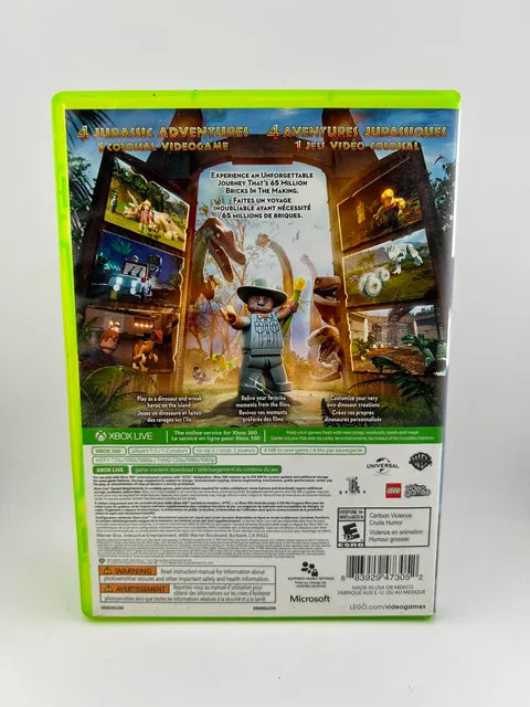 LEGO Jurassic World Xbox 360 X360