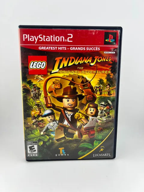 LEGO Indiana Jones The Original Adventures Greatest Hits Playstation 2 PS2