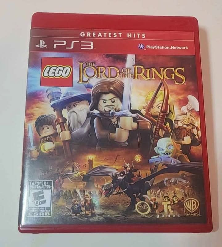 LEGO Lord of the Rings Greatest Hits Playstation 3 PS3 wb game