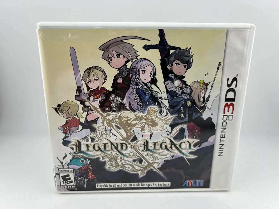 Legend of Legacy Launch Edition Nintendo 3DS