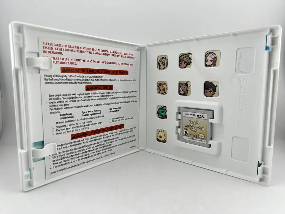 Legend of Legacy Launch Edition Nintendo 3DS