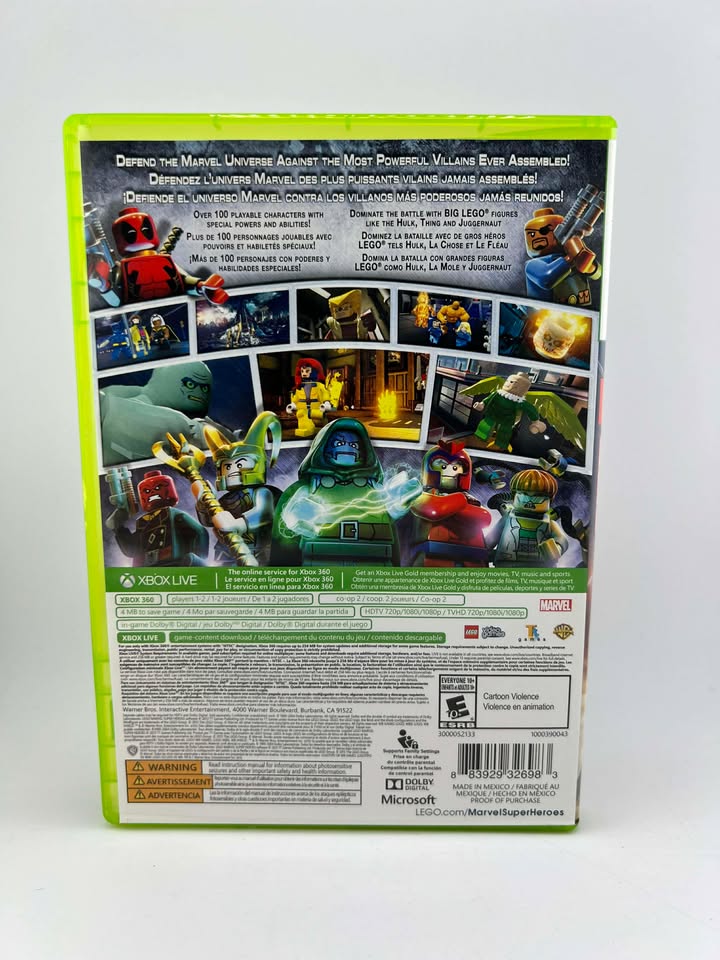 LEGO Marvel Super Heroes Xbox 360 X360