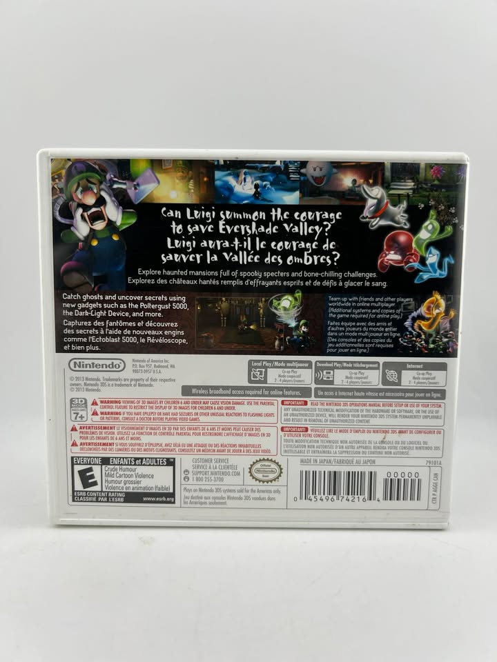 Luigi's Mansion: Dark Moon Nintendo 3DS