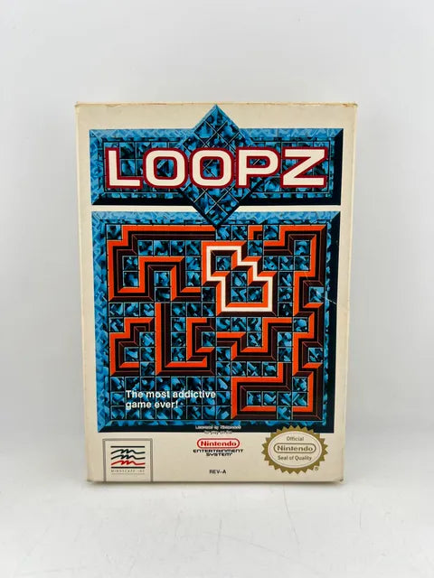 Loopz Nintendo NES