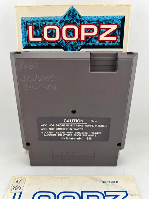 Loopz Nintendo NES