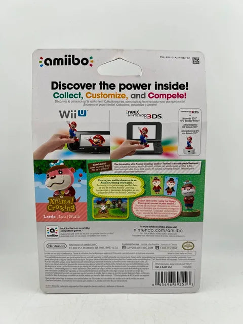 Lottie Amiibo Animal Crossing