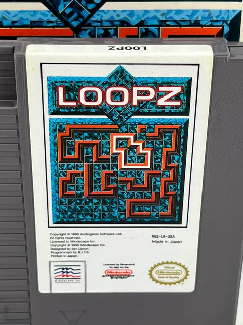 Loopz Nintendo NES