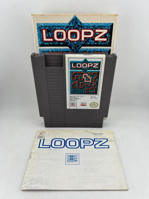 Loopz Nintendo NES
