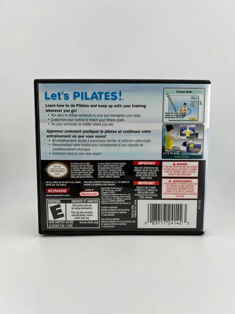 Let's Pilates Nintendo DS