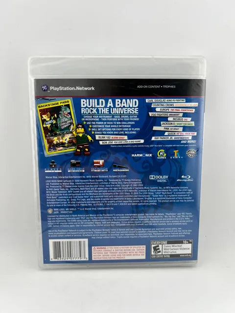 LEGO Rock Band Playstation 3 PS3