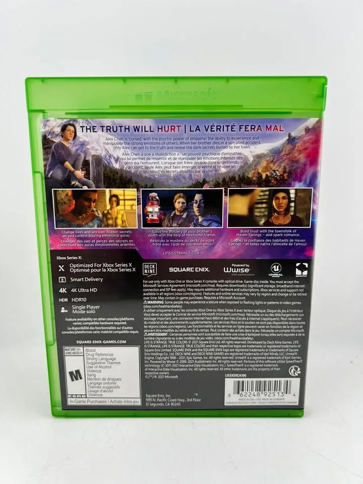 Life is Strange: True Colors Xbox One Xone  / Xbox Series Xseries