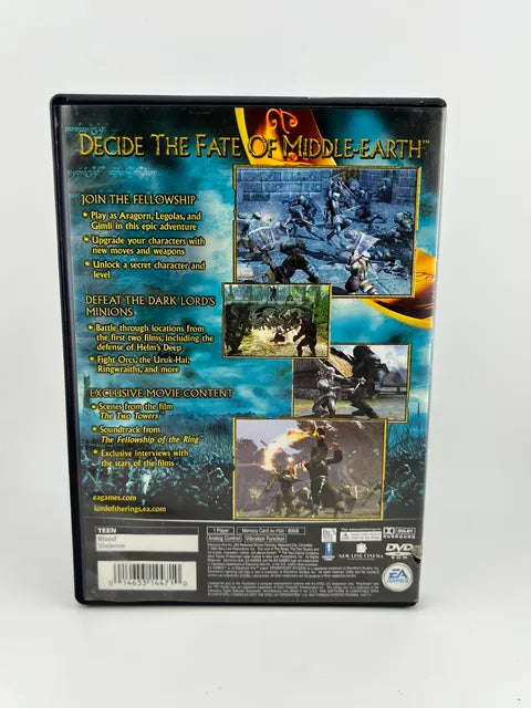 The Lord of the Rings: The Two Towers PlayStation 2 PS2
