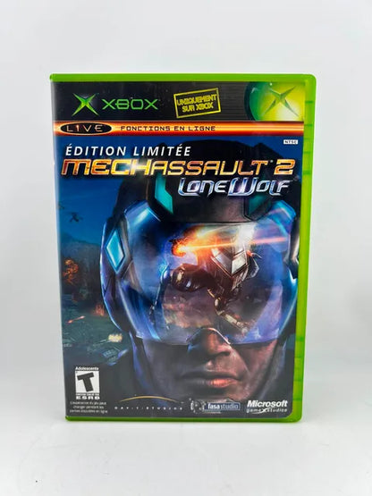 Mechassault 2 Lone Wolf Limited Edition Xbox