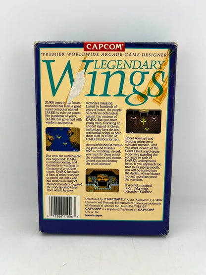 Legendary Wings Nintendo NES