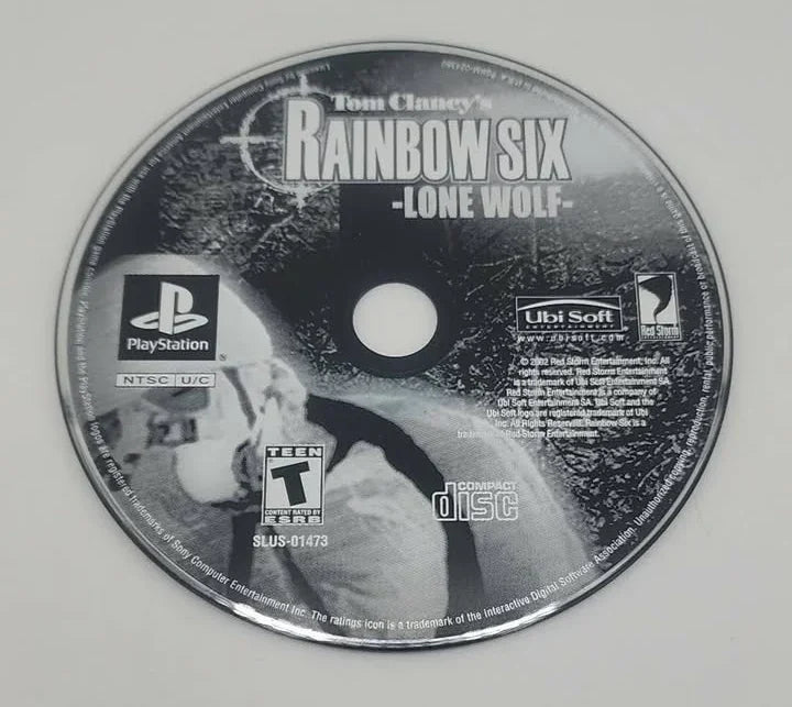 Tom Clancy's Rainbow Six Lone Wolf Playstation Ps1