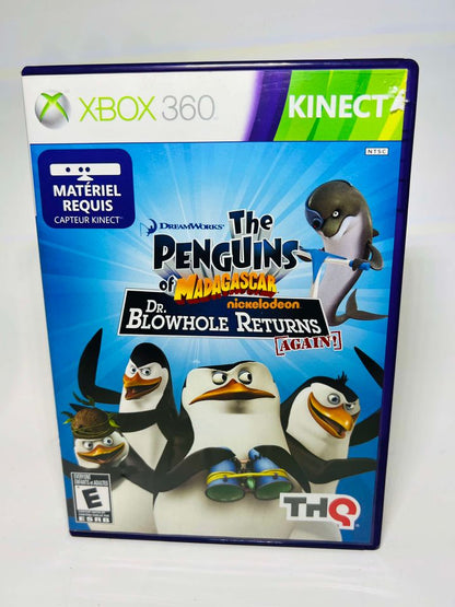 THE PENGUINS OF MADAGASCAR: DR. BLOWHOLE RETURNS (XBOX 360 X360) - jeux video game-x