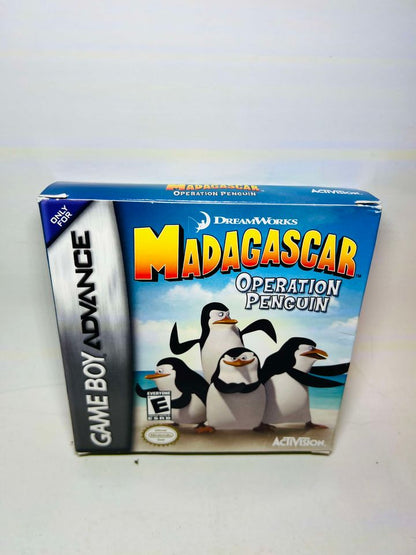 MADAGASCAR OPERATION PENGUIN EN BOITE GAME BOY ADVANCE GBA - jeux video game-x