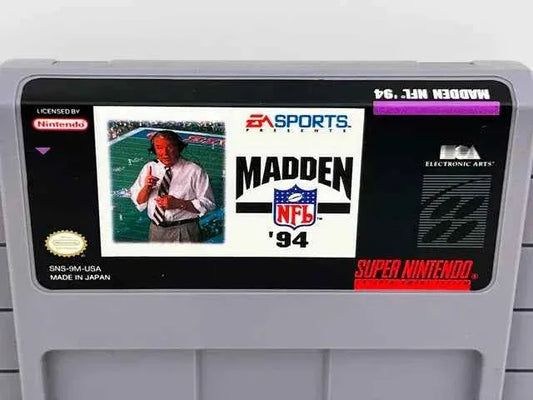 Madden NFL 94 Super Nintendo Snes
