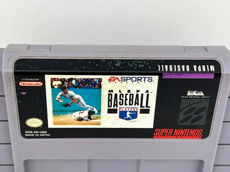 MLBPA Baseball Super Nintendo Snes