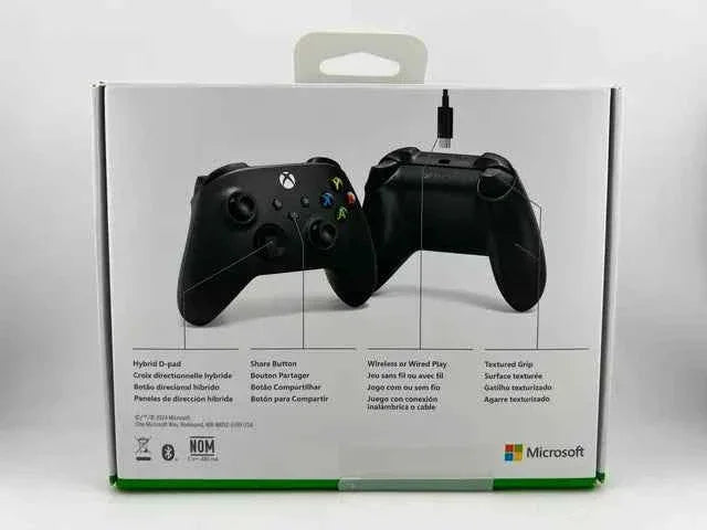 Manette Xbox Series X Wireless Controller With 9 Foot USB-C Cable