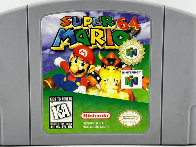 Super Mario 64 Player's Choice Nintendo 64 N64