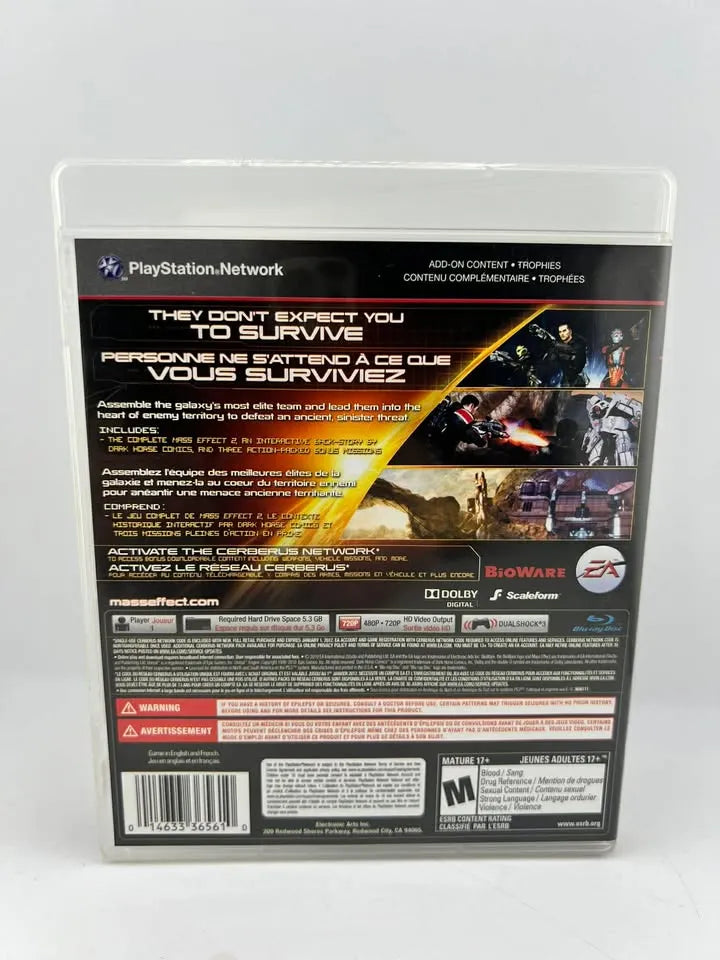 Mass Effect 2 Playstation 3 PS3