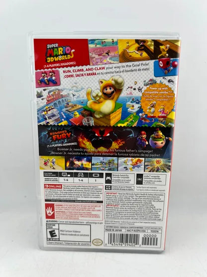 Super Mario 3D World + Bowser's Fury Nintendo Switch