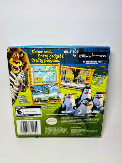 MADAGASCAR OPERATION PENGUIN EN BOITE GAME BOY ADVANCE GBA - jeux video game-x