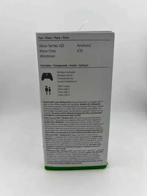 Manette Xbox Series X Wireless Controller With 9 Foot USB-C Cable