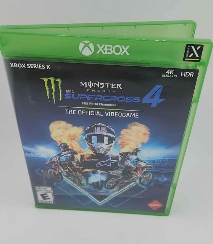 Monster Energy Supercross 4 – The Official Videogame XBOX SERIES XSERIES Milestone