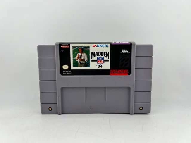 Madden NFL 94 Super Nintendo Snes