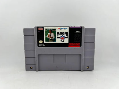 Madden NFL 94 Super Nintendo Snes