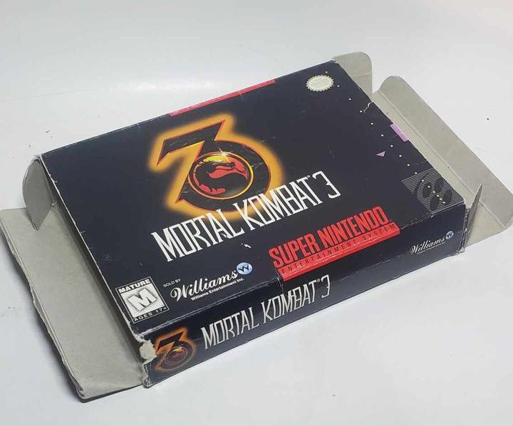 MORTAL KOMBAT III 3 EN BOITE SUPER NINTENDO SNES - jeux video game-x