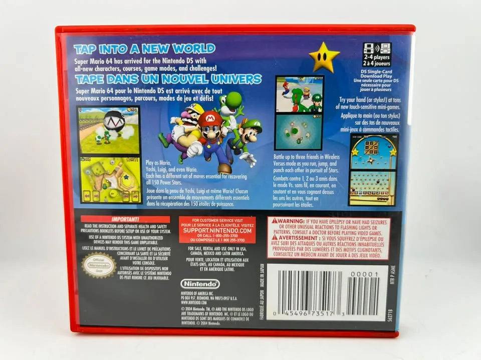 Super Mario 64 DS Nintendo DS