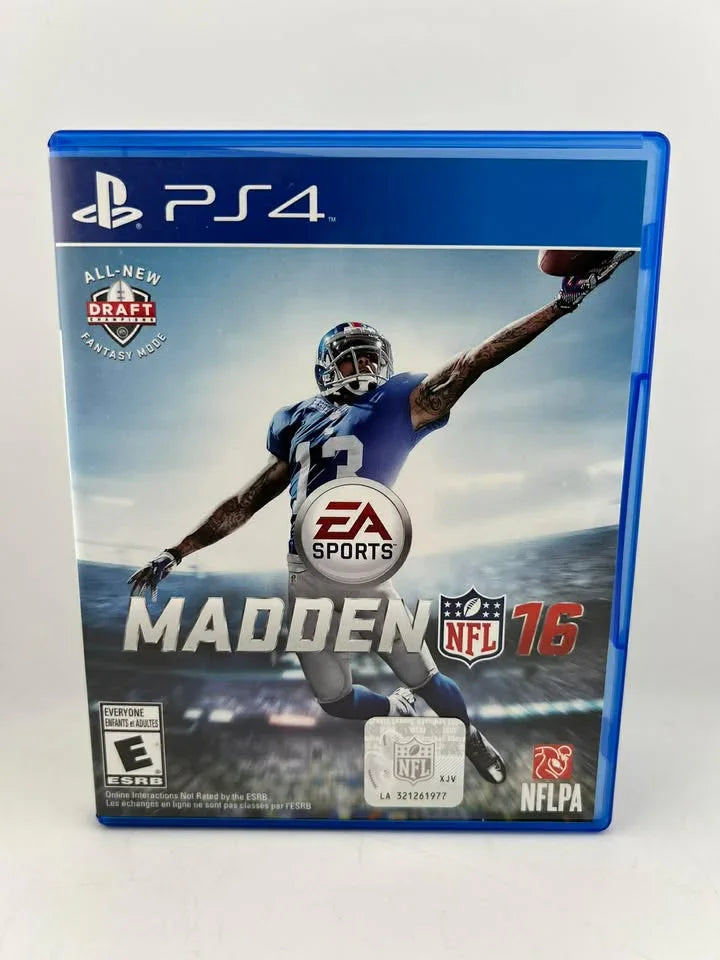 Madden NFL 16 Playstation 4 PS4