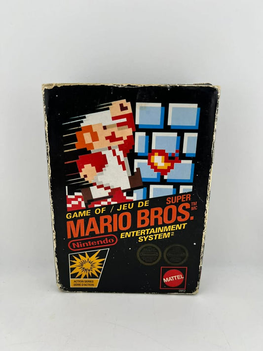 Super Mario Bros Mattel Canadien Nintendo NES