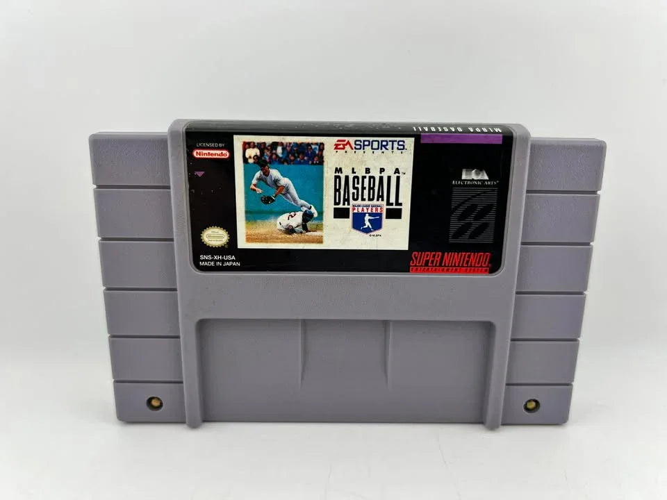 MLBPA Baseball Super Nintendo Snes