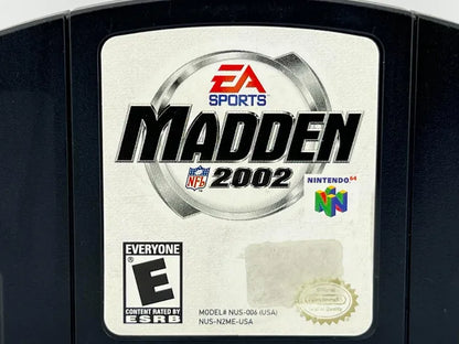 Madden 2002 Nintendo 64 N64