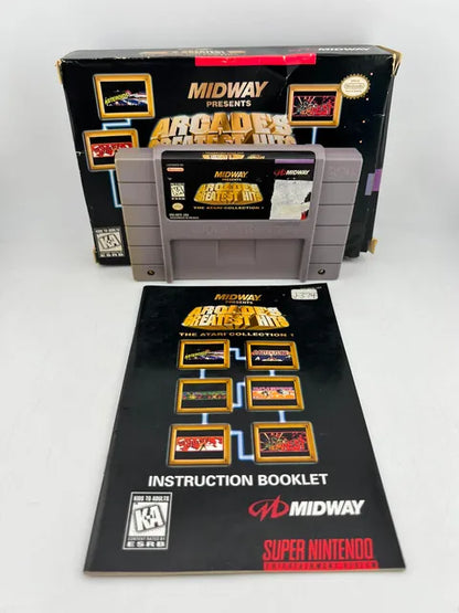 Midway Arcade's Greatest Hits Atari Collection 1 Super Nintendo Snes