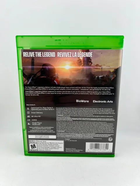 Mass Effect Legendary Edition Xbox One Xone  / Xbox Series Xseries