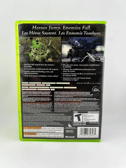 Medal of Honor Airborne Xbox 360 X360