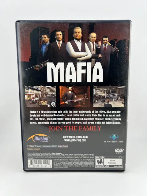 Mafia Playstation 2 PS2