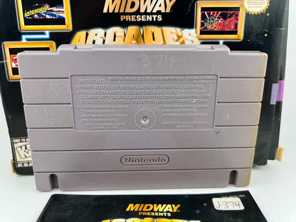 Midway Arcade's Greatest Hits Atari Collection 1 Super Nintendo Snes