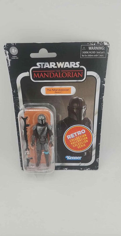 FIGURINE Hasbro Star Wars Retro Collection the Mandalorian (Beskar) Toy 9.5-cm-Scale Star Wars: the Mandalorian Hasbro