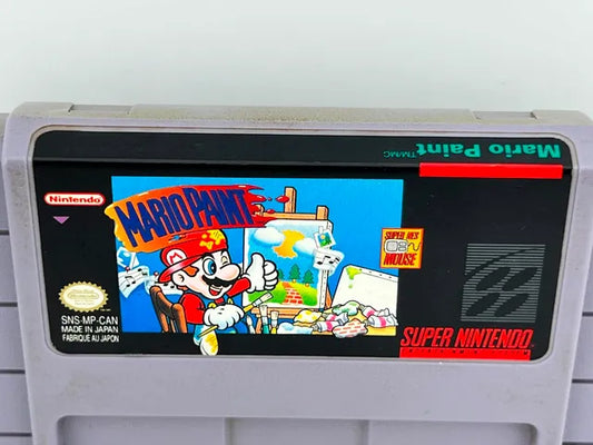 Mario Paint Super Nintendo SNES