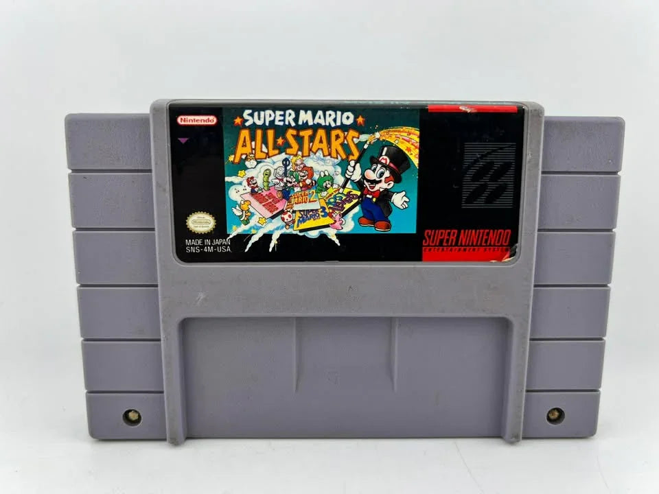 Super Mario All-Stars Super Nintendo Snes