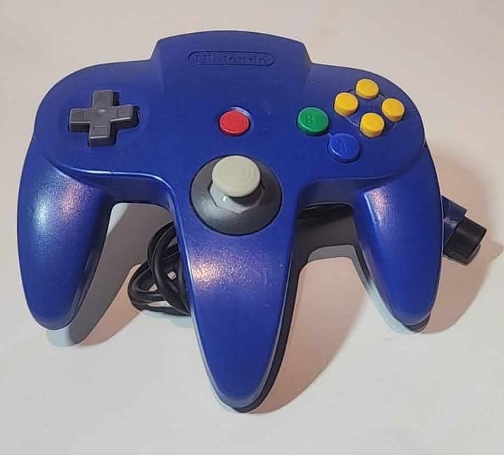 Manette Nintendo 64 N64  avec joystick modifié style NGC jeux video game-x
